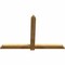 Ekena Millwork Eugene Rough Sawn Timber Gable Bracket, Western Red Cedar, 60"W x 40"H x 2"D x 4"F, 16/12 Pitch GBW060X40X0204EUG00RWR - alternate 2